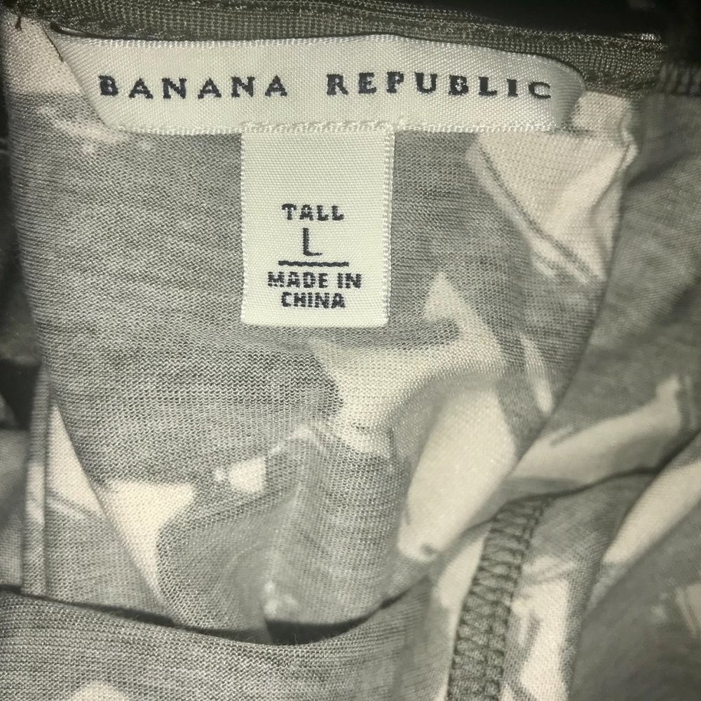 Banana Republic Silk/Cotton Dress Tall - Picture 3 of 9